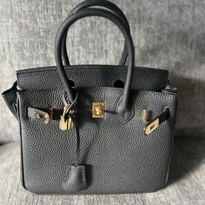 Birkin inspired tote